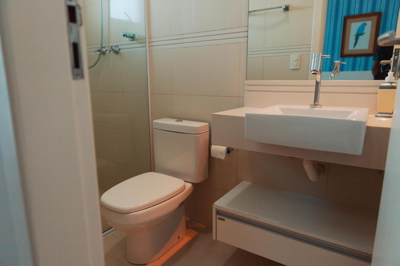 Apartamento Alto Padrao Com 3 Suites, Sala 3 Ambientes Todos Com Ar, Ambientes Novos E Moderno. Ubatuba Luaran gambar