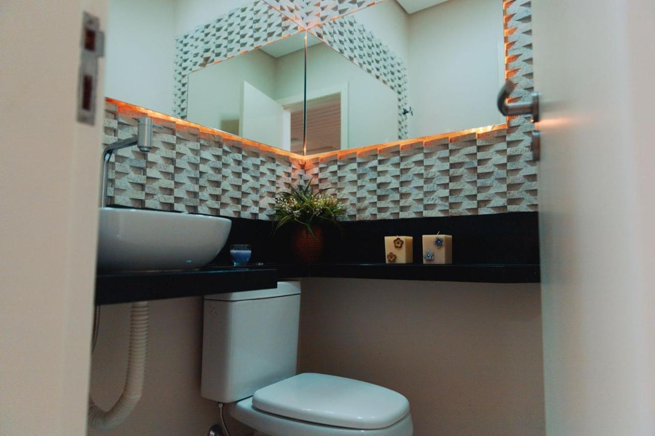 Apartamento Alto Padrao Com 3 Suites, Sala 3 Ambientes Todos Com Ar, Ambientes Novos E Moderno. Ubatuba Luaran gambar