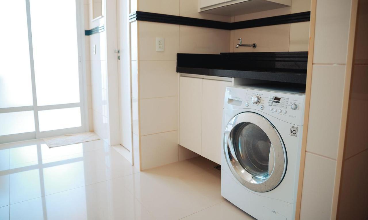 Apartamento Alto Padrao Com 3 Suites, Sala 3 Ambientes Todos Com Ar, Ambientes Novos E Moderno. Ubatuba Luaran gambar
